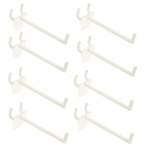 Veemoon Garage Pegboard Hooks 100pcs Hooks for Pegboard Wall Support Easy to Install Space-Saving Tool Organizer