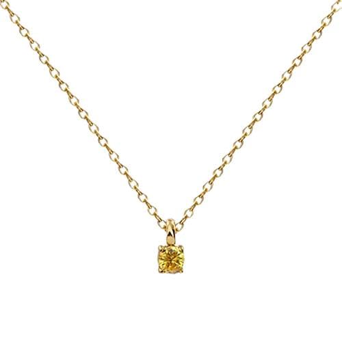 Chaîne de clavicule et son pendentif charmant, le collier pour femmes idéal du bureau au dîner
