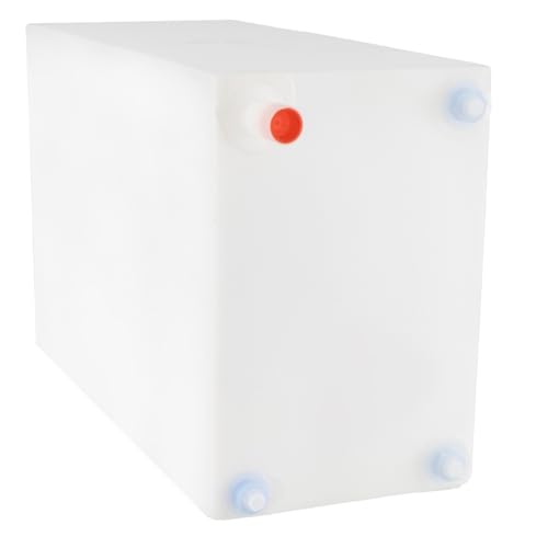 RecPro RV Fresh Water Tank 16 Gallon for Drinking and Potable Water | 24' x 10' x 15.5' | Fresh or Gray Water Plastic Storage | Made in America