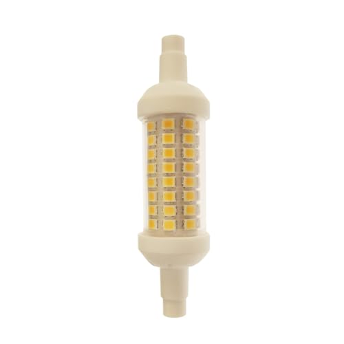LED���C�g�A 10 �Z���~�b�N�{�f�B R7S �����v SMD2835 6 ���b�g�����\�� LED �R�[�����C�g 360 �x�����n���Q�������v������ �A�������d��(Cold White)