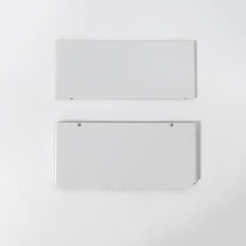 Image of Front Back Housing Shell Case Cover Top /Bottom Faceplate Plates Replacement for Nintendo New 3DS Console (White)