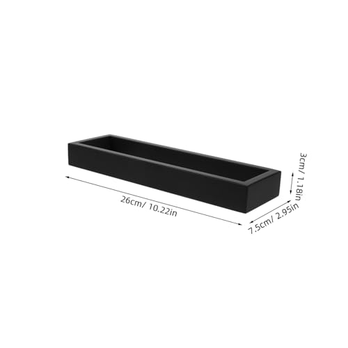 Support de serviette de bain et drap de douche mural noir mat ULTECHNOVO - 3