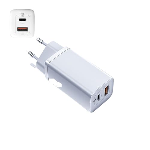 65W Caricatore USB C Ricarica Rapida 4.0 3. QC4. QC PD3. PD USB-C Tipo Rapido ���L���݊���(65W Lite EU White)