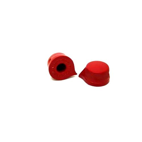 Davies Molding Button 1400 Red Daka-Ware with Screw and Made in USA for Effects Pedals (Pack 1)