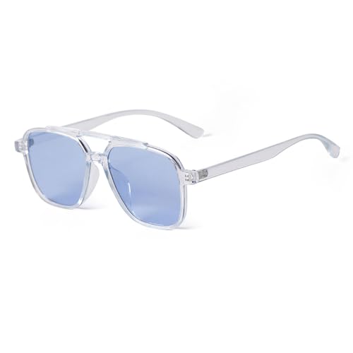 Lunettes de soleil pour femmes et hommes à monture écaille de tortue et verres dégradés chic
