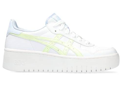 ASICS Women's Japan S PF Sportstyle Shoes, 10.5, White/Illuminate Yellow