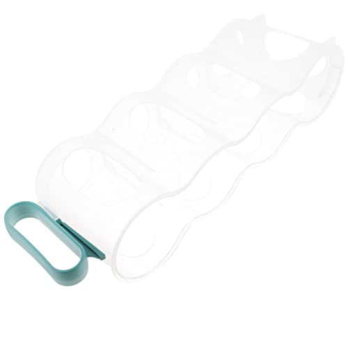 TOPPERFUN Organizador de Refrigerador Soporte de Bebidas Almacenamiento Cocina Transparente y Gran Capacidad