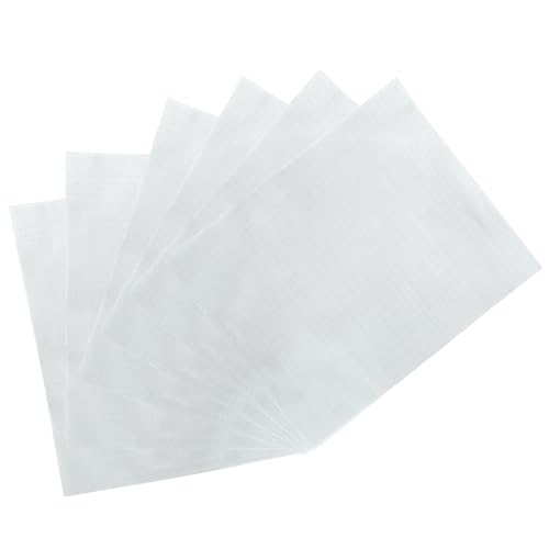 Image of Bonsicoky 6 Pcs Welding Mesh, Stainless Steel Wire Mesh Screen for Bumper Kayak Window Thermoplastic Repair