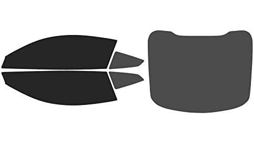 The Tint Effect Precut Window Tint Kit Compatible with Ford Mustang Coupe (2015-2023) (Includes: 15% Front / 30% Rear and Rear Windshield) Automotive Film