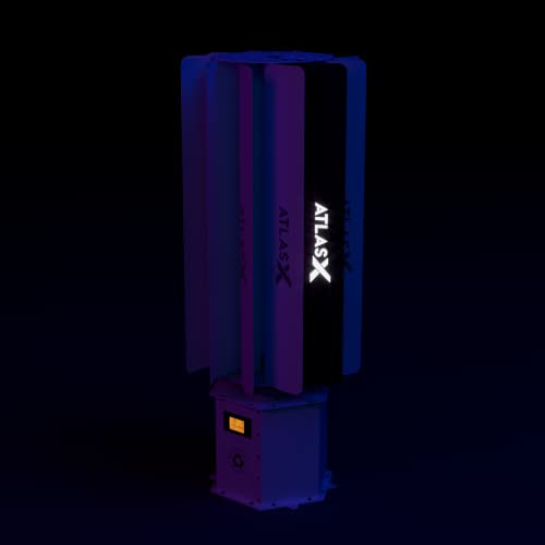 TESUP 5 KW and Max. 120 kWh/Day AtlasX Vertical Wind Turbine (Made in Europe)