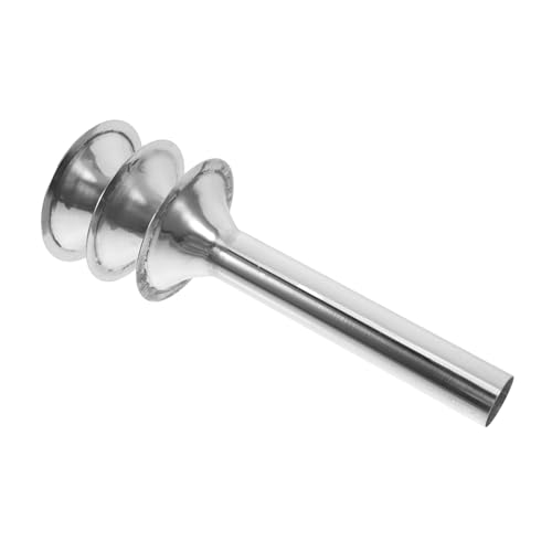 POPETPOP 3 Piezas Accesorios para para picadora de carne tubo de llenado de salchichas tubos embutidores de salchichas Acero inoxidable Silver