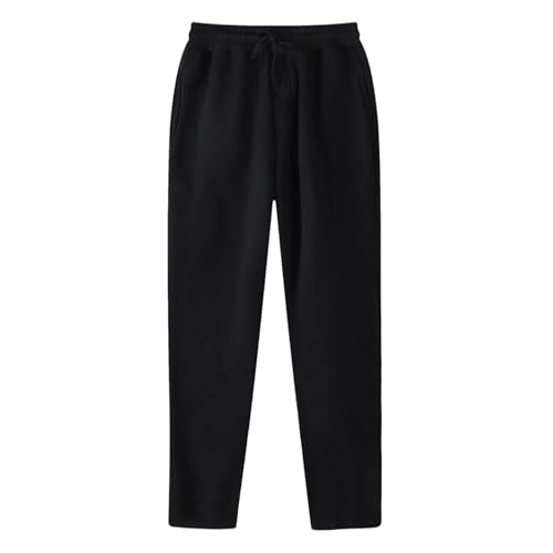 Pantalones Mujer Casuales Ancho Cintura Elástica Pantalones Anchos Cómodo Invierno Otoño con Bolsillos Talla Grande Holgados, elásticos de Pierna Ancha Pierna Ancha Comodos Talla Grande Tiempo Libre