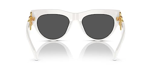 Versace Dark Grey Cat Eye Ladies Sunglasses VE4440U 314/87 563