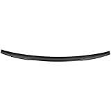 SCITOO Carbon Fiber Spoiler for 2012-2019 for Volkswagen Passat Trunk Spoiler Roof Lip Kit, Rear Spoiler Wing, Car Rear Spoiler Exterior Rear Spoiler Kit (Glossy Black)