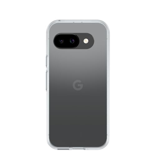OtterBox Google Pixel 9a React Series Case - Clear Ultra-Thin Pocket-Friendly Raised Edges Protect Camera & Screen Wireless Charging Compatible