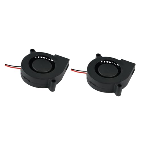 Gatuida 2pcs Radiator Electric Industrial Blower Fan for Top Cooling Cooling Fan for Printer Accessory Efficient Industr