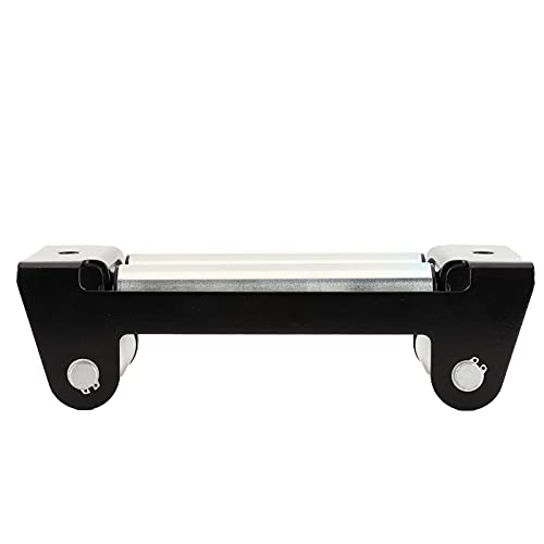 Dioche Fairlead Winch Roller Fairlead 10in Mount for 8000-17500lbs Capacity Heavy Duty Winch Cable Guide Accessories, Metal Roller for, Durable and