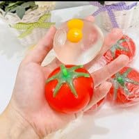 BOXO Egg and Tomato Food Shaped Stress Relief Toy Sticky Splat Balls are Sticky and Stretchy Toy -2pcs (B0D3VKPSC7) Amazon Price History, Amazon Price Tracker