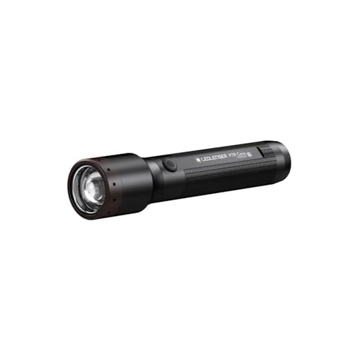 Ledlenser P7R LED9608R LED Ficklampa, 3,7 V, Svart