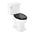Signature Hardware 481683 Key West 1.28 GPF Two Piece Elongated Toilet - Seat Included, ADA Compliant - White