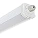 LEDKIA LIGHTING Réglette Étanche LED 1200mm 30W IP65 Détecteur de Mouvement Blanc Neutre 4000K