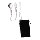 Vaisselle de camping multifonctionnelle - elle est non corrosive, et pourtant robuste, conçue pour convenir aux adultes et aux couverts durables