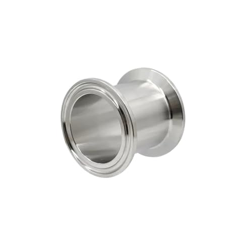 Tubo de carrete sanitario triple Clover de 38 mm para conexiones de acero inoxidable 2
