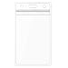 10 Pack Heavy Duty ID Card Badge Holder with Resealable Zipper, Waterproof Type PVC ID Card Holder, Vertical Style, Clear, By CYPES