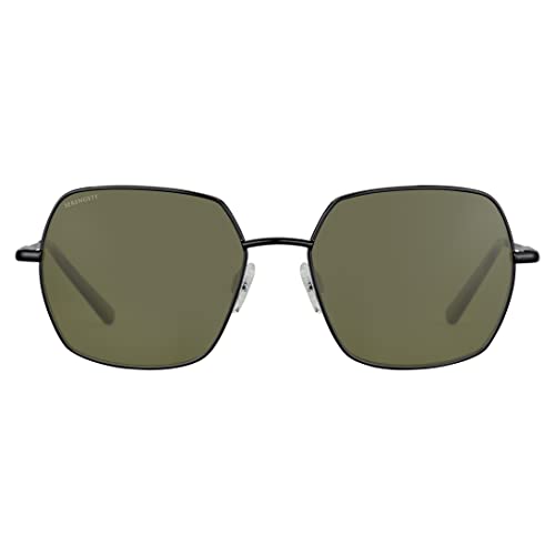 Serengetti Square LOY Shiny Black-Mineral Polarized 555NM, Multi, One Size4