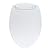 Brondell L60-EW LumaWarm Heated Toilet Seat with Night Light, Three Temperature Settings, Gentle Close Lid, Easy Installation, Built-in Controls, Elongated, White