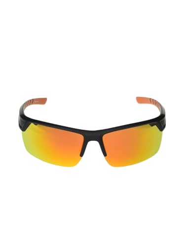 Lunettes de soleil Columbia C536SP Peak Racer noires et oranges avec verres polarisés