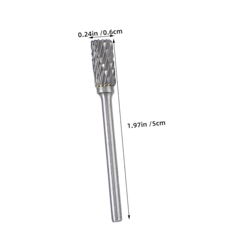 Veemoon 10Pcs Burrs rotativos carburo tungsteno alta velocidad miniatura 2