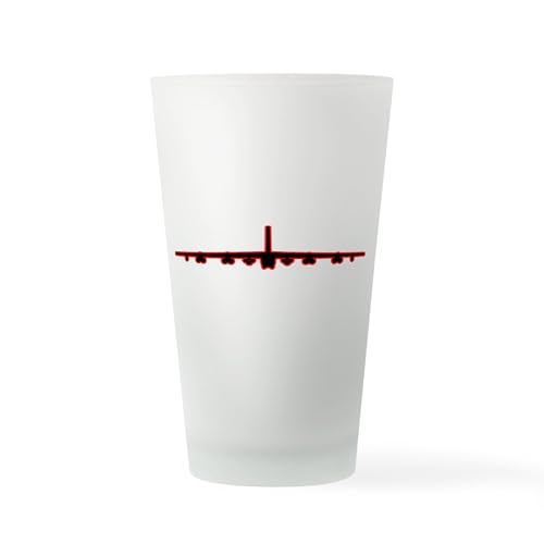 CafePress B 52 Black Red Pint Glass, 16 oz. Drinking Glass