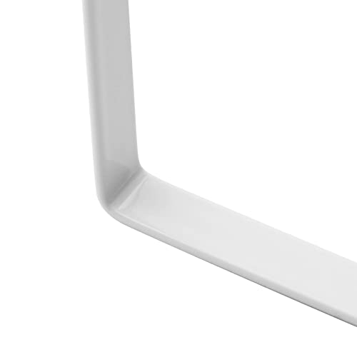 Support de four à micro-ondes blanc extensible pour comptoir moderne