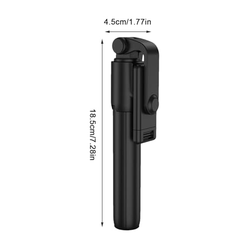 Trépied de voyage compact télescopique doté d'une télécommande sans fil intégrée - 5