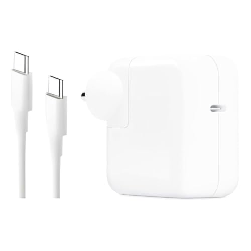 Image of 30W USB C Charger for MacBook Air iPad Pro 13, 12.9, 11 inch 2024 2023 2022 2021 2020 2019 M4 M2 M1, iPad Air 5 4, Mini 6, iPad 10,iPhone 15, 15 PRO, 15 PRO MAX, 6.6ft USB-C Cable