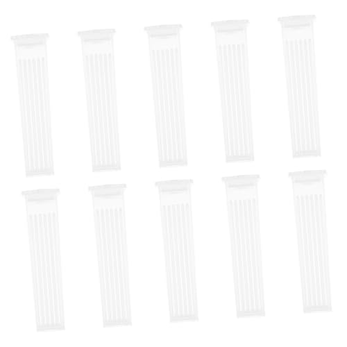 STOBAZA 10pcs Pathological Slide Storage Box Staining Jar Staining Tank Cotton Swab Pads Holder Specimen Jar Lab Staining Container Slide Staining Jar Transparent Plastic