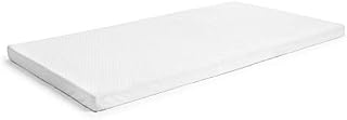 Milliard 2-Inch Ventilated Memory Foam Crib and Toddler Bed Mattress Topper with Removable