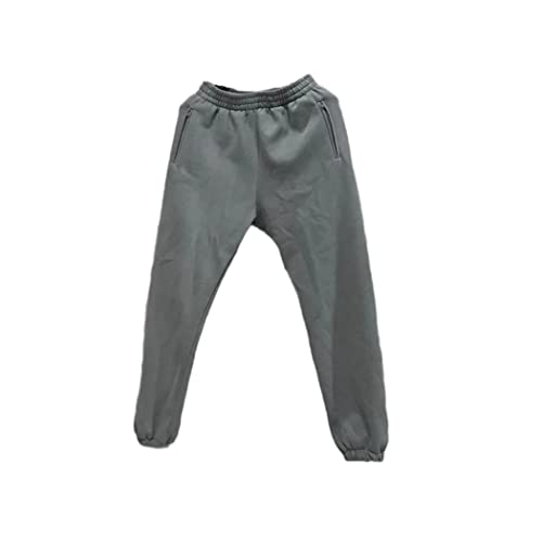 Pantalon de survêtement en coton et velours avec poche zippée pour homme et femme