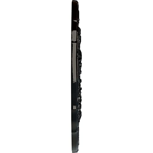 Image of Ekena Millwork CM22CNBPS 22 OD x 1 1 /2 P Cornelia Ceiling Medallion fits Canopies up to 4 inch, Black Pearl