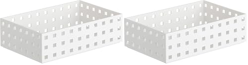 ���C�N�C�b�g (like-it) �L�b�`�� ���[�P�[�X �u���b�N�X 210 �~�h�� M ��14x��21x��6.3cm �z���C�g ���{�� 9002 �������[ ��ӎ��[ (× 2)