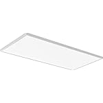 Lithonia Lighting CPANL 2x4 LED Flat Panel Light, 2 ft. by 4 ft. LED Light Panel, Ceiling Lighting Fixture, 4000 Lumens, 3500K/4000K/5000K Switchable CCT, Includes Direct Ceiling Mount Bracket, White