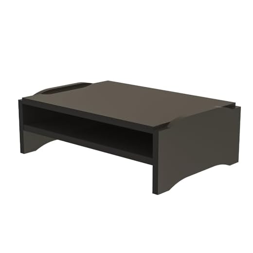 SUPORTE MONITOR DUPLO PRETO STALO 9767