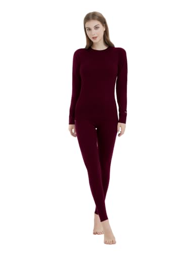 Image of Iguana Womens 100% Merino Wool Base Layer Set Active Thermals