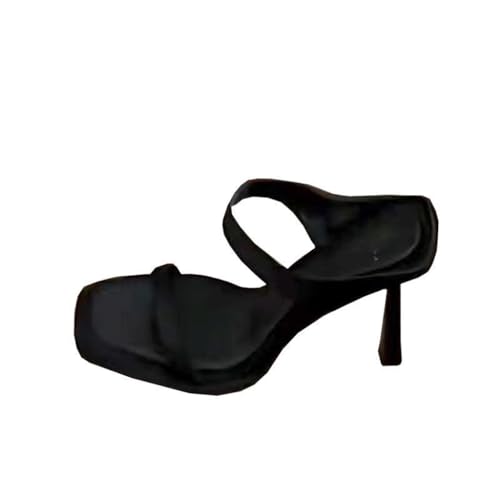 HBJWOV High Heeled Shoes Female Temperament High Heeled Sandals Flip Flops Thin Heeled Sandals