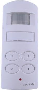 StreetWise Motion Activated Alarm with Keypad - 130 dB Alarm, Programmable. Decal Included.