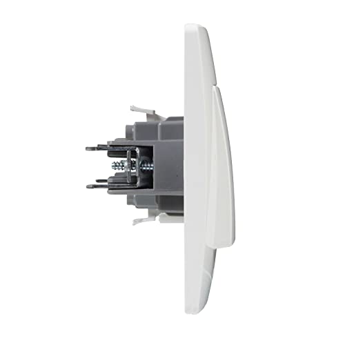 Legrand 396450 NL BL Monobloc Switch, White, Single, Blanco - Image 3