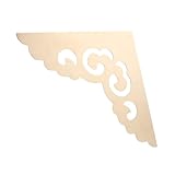 Authentique design vintage chinois : mettez en valeur un style unique avec ces protège-coins décoratifs ornés de motifs classiques, parfaits pour protéger les coins de cadres et de meubles anciens