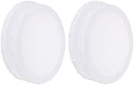 PATIKIL Paint Canvases pour la peinture, paquet de 4 8x8 Panneaux de panneaux d'art en feutre pour acrylique, huile, peinture Tempera, blanc