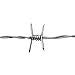 Dlh Western Real Barbed Wire 25ft 18 Gauge - Great for Crafts, Fences, Critter Deterrent